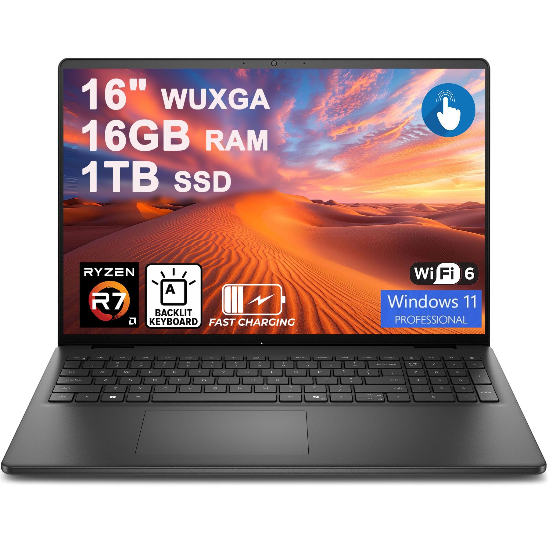 商談中☆DELL◇Ryzen搭載◇16GBメモリ◇高速NVMeSSD搭載◇デュアルストレージ◇DVD◇ Amazon.com: Dell 16 Laptop 16